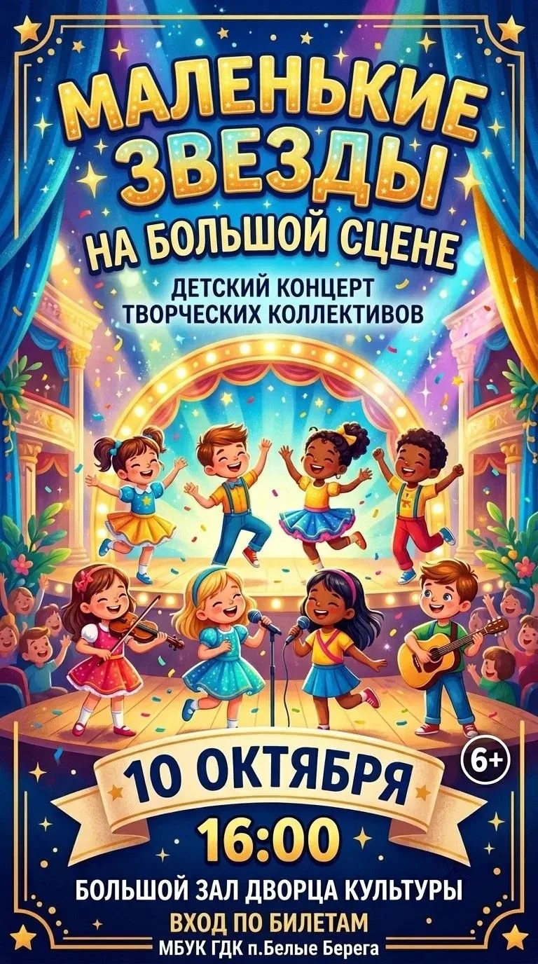 Зажигаем новые звёзды на большой сцене! 🌟✨