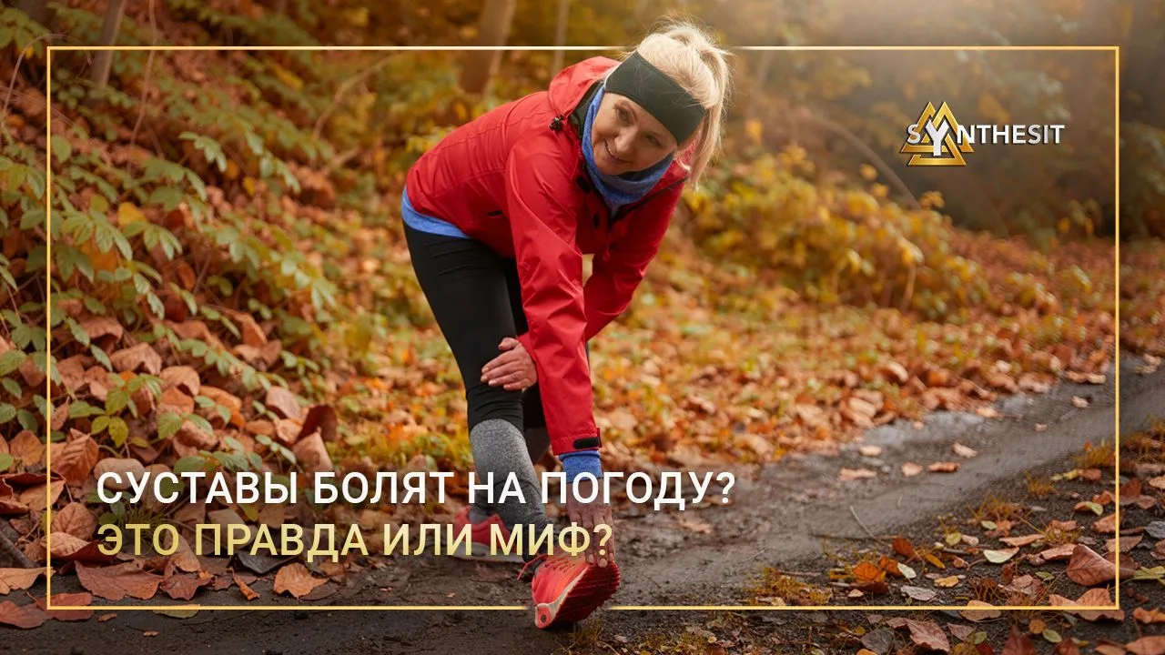🍃 Почему осенью суставы болят сильнее?