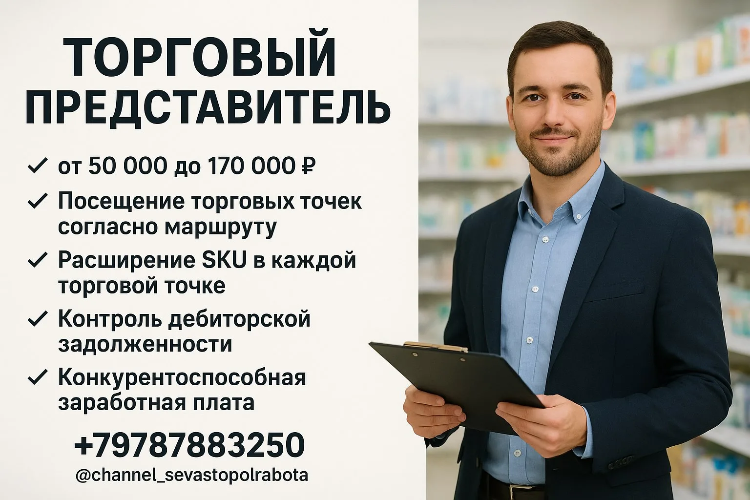 🔊 ТОРГОВЫЙ ПРЕДСТАВИТЕЛЬ