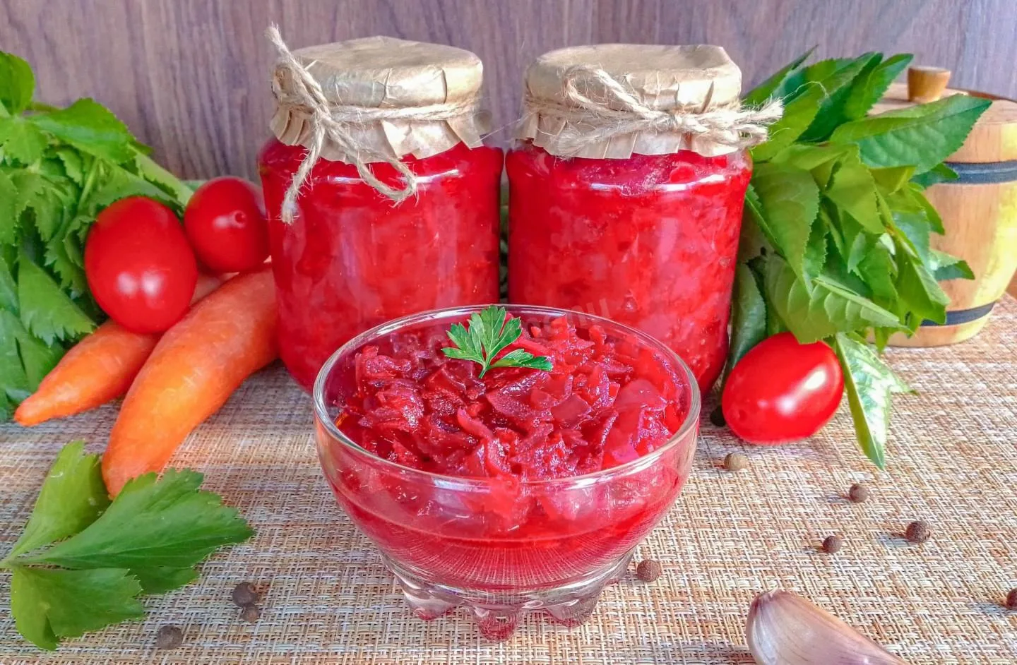 5️⃣ Заправка для борща из свеклы и моркови