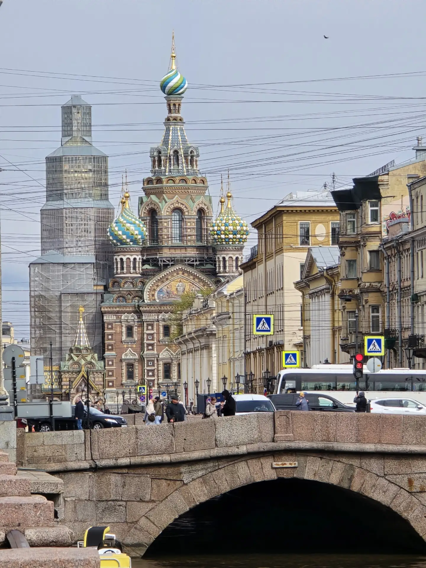 Спас на Крови. Момент с видом на Казанский собор. Любимый город — Санкт-Петербург ❤️