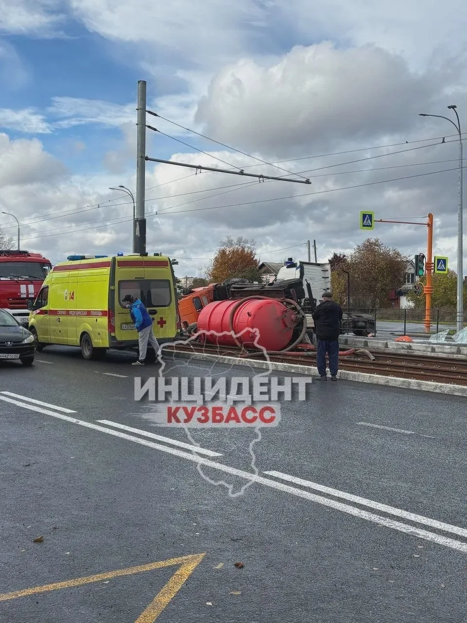 Серьёзное ДТП в Кемерове