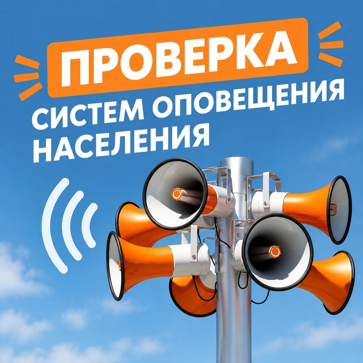 📢 Проверка систем оповещения переносится на 9 октября.