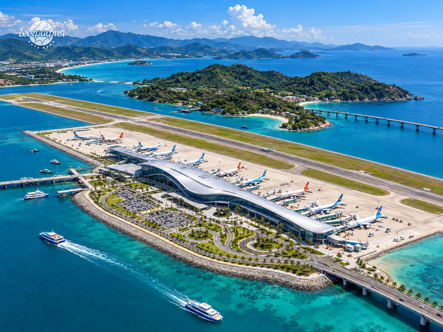 🇻🇳✈️ Во Вьетнаме могут построить первый аэропорт прямо в море — к северу от Нячанга