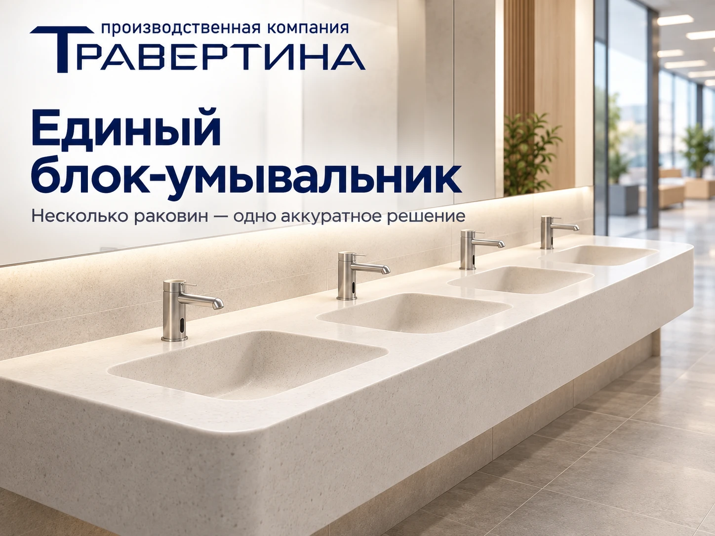 Как сделать несколько раковин одним изделием? 🚰🪨