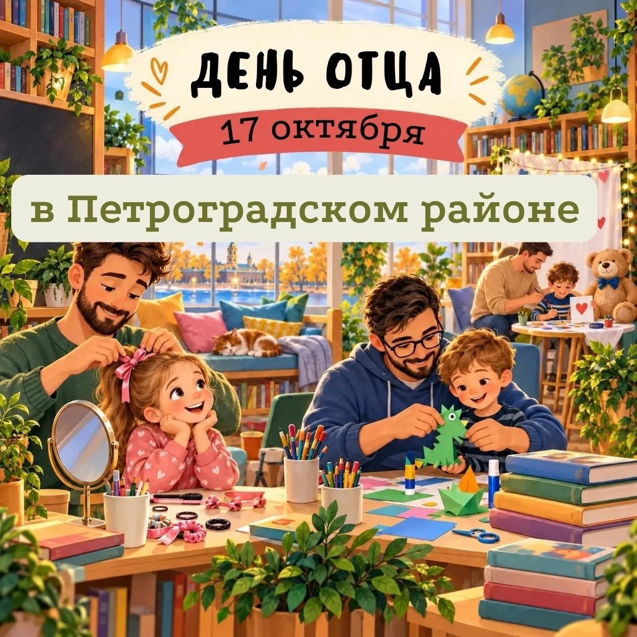 17 октября, с 16:00, Папы, готовьтесь!