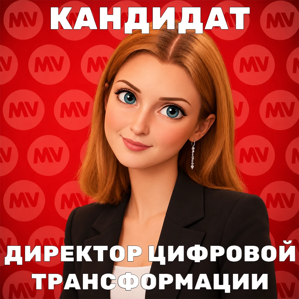 Рекомендуем кандидата на позиции: Директор по цифровой трансформации / CDO / CDTO /