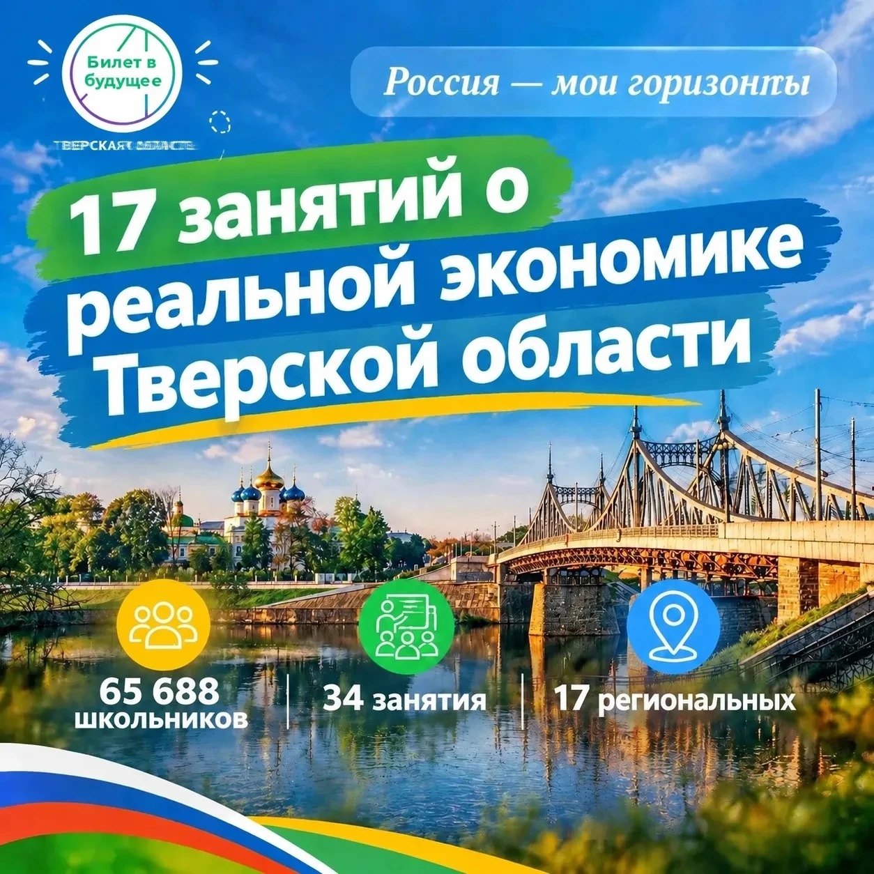 🎓 Курс «Россия — мои горизонты» в Тверской области: 17 занятий о реальной экономике ре...