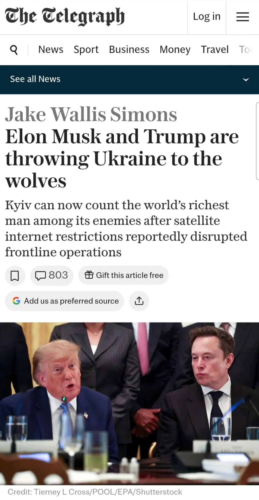 🇺🇦 🇷🇺 🇺🇸 Трамп и Маск бросилу Украины на растерзание России, отключив Зеленскому ...