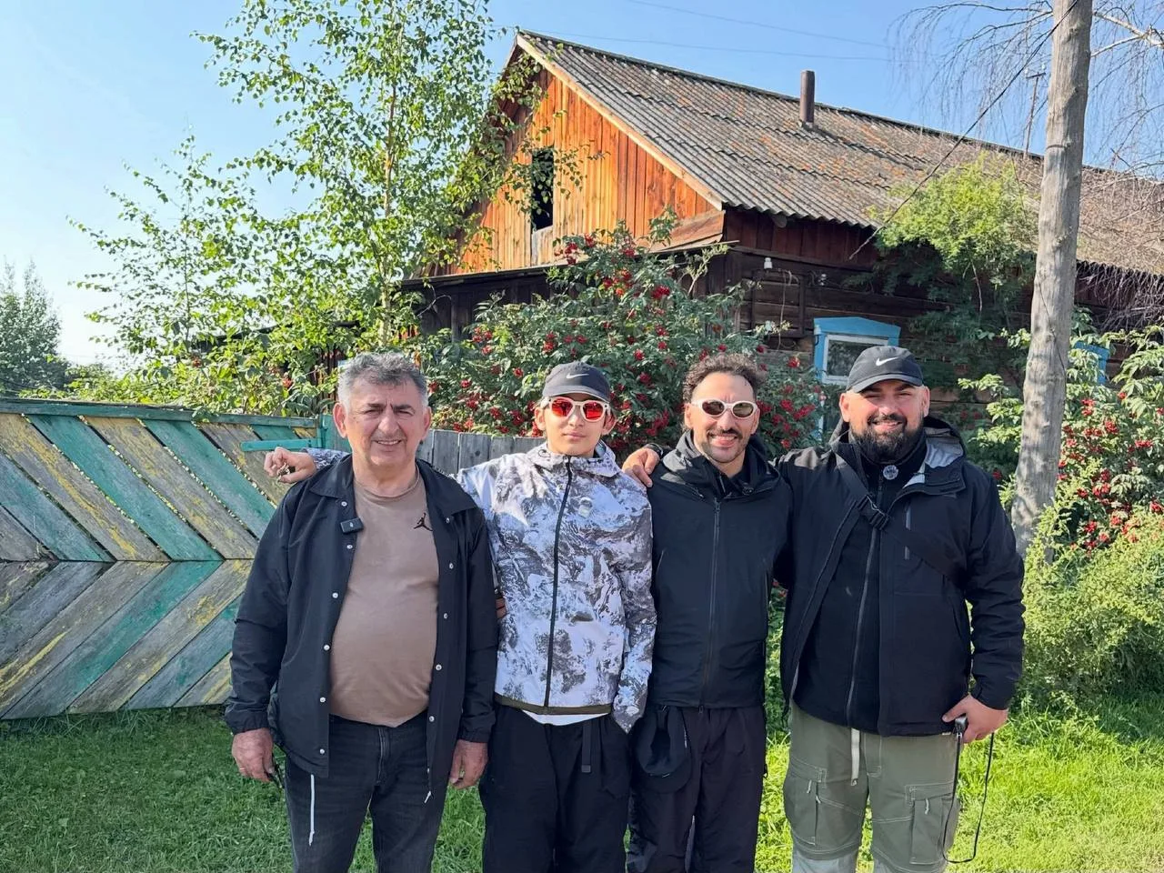 Леван Горозия показал свою родную деревню