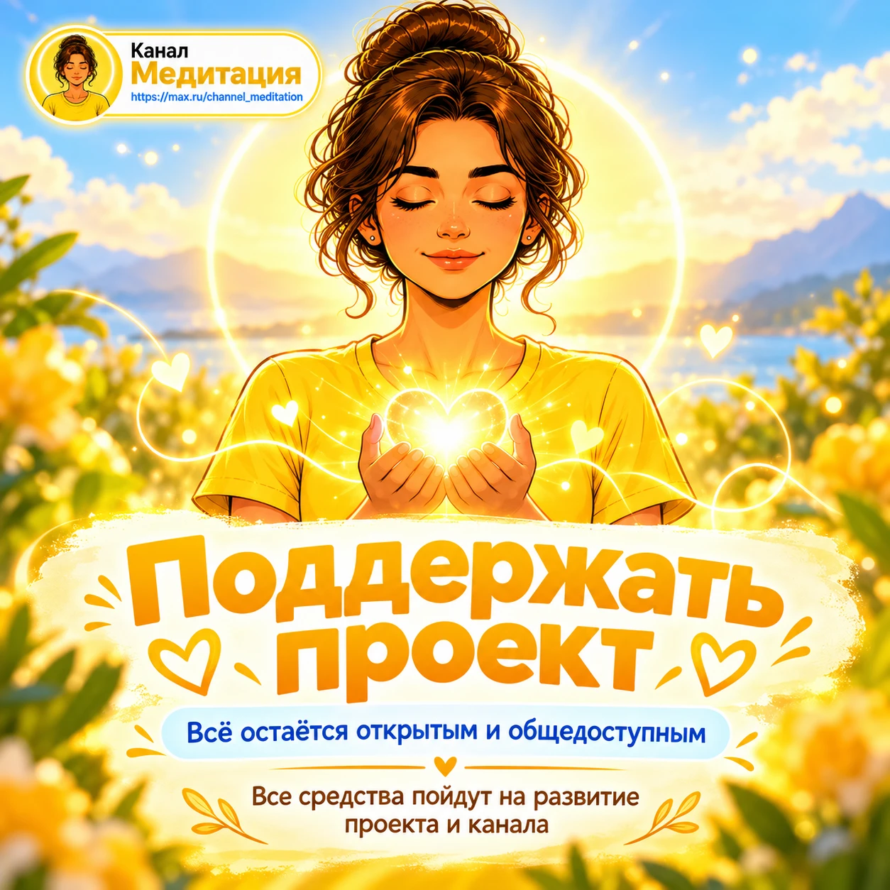 Всё, что мы делаем в проекте, остаётся открытым и общедоступным 🌿