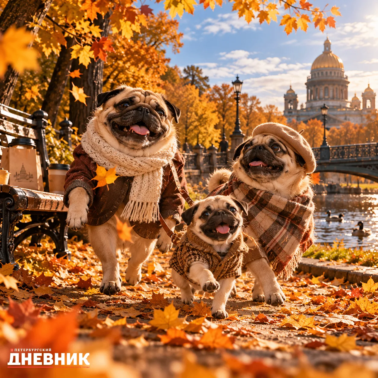 ☀️ Петербуржцев ждёт солнечная и сухая неделя, но сначала похолодает