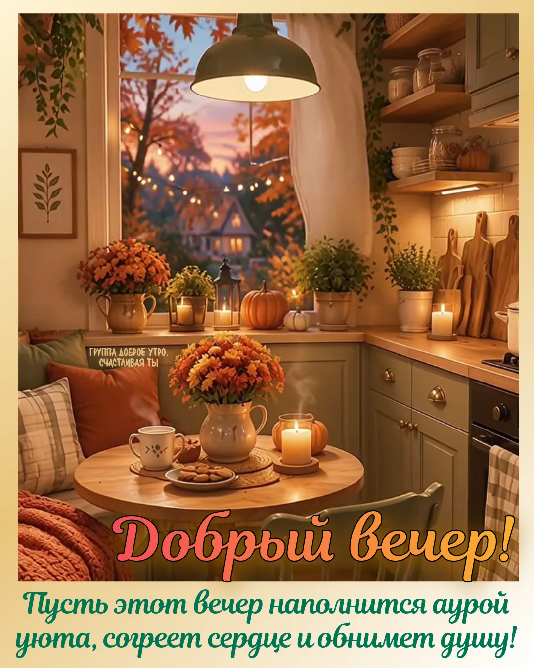 Желаю прекрасного вечера!