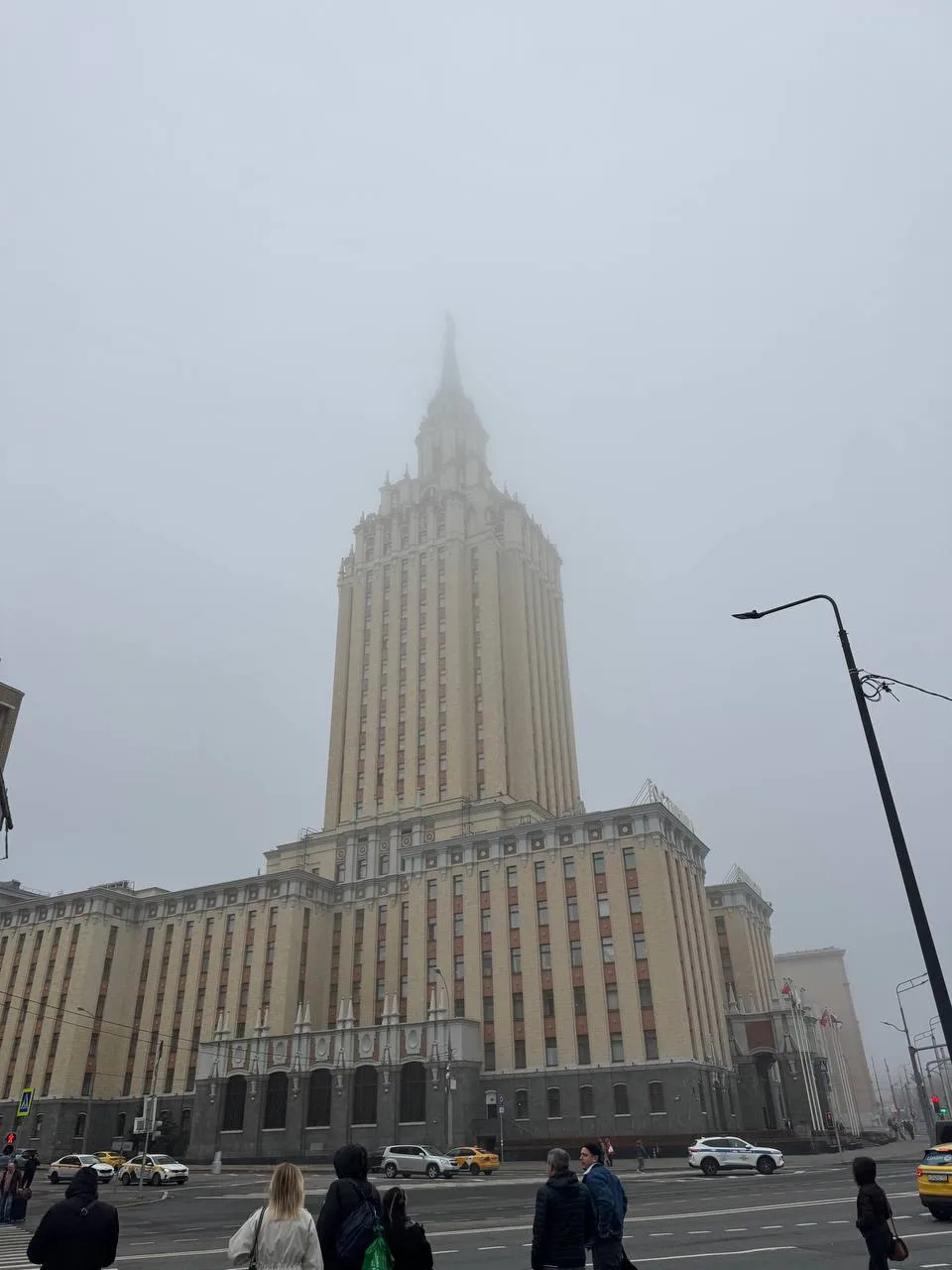 Туманная Москва 🤍🏰🤍