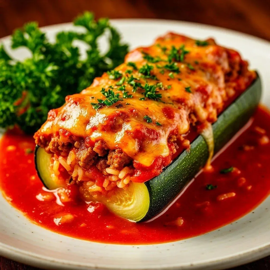 🥒 Фаршированные кабачки в аэрогриле 🔥