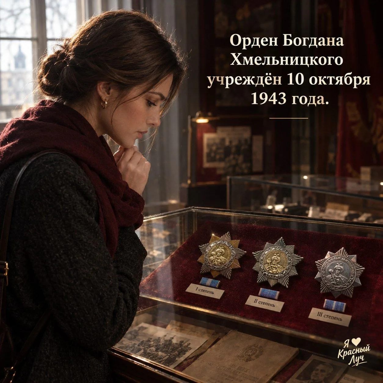 10 октября 1943 года был учреждён орден Богдана Хмельницкого. Эта награда стала особенн...