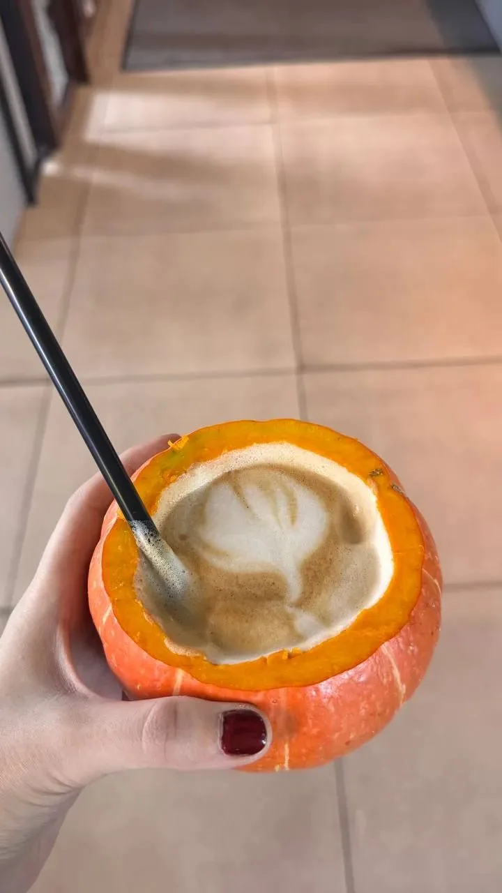 🎃Латте в тыкве в Новосибирске