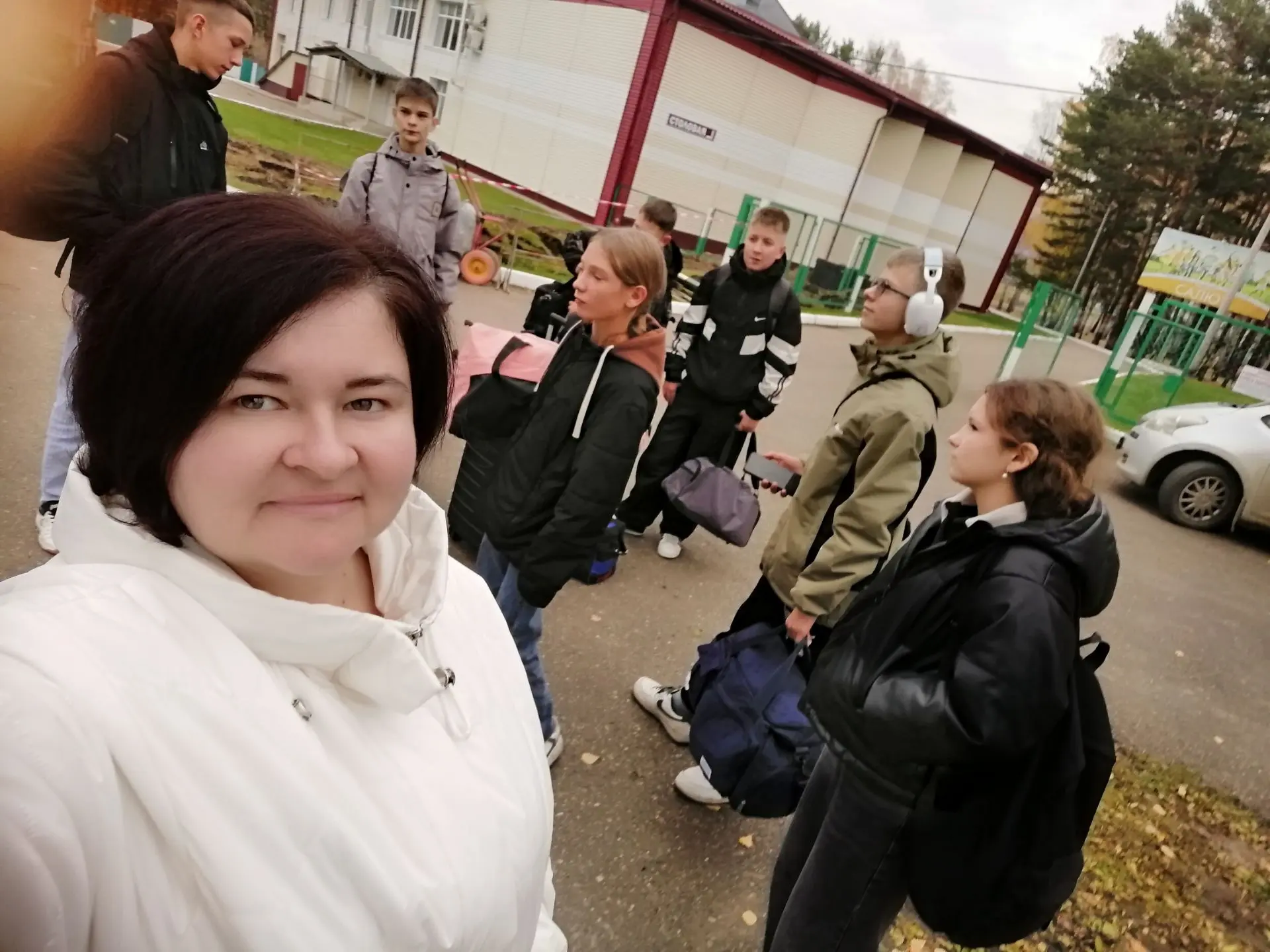 Так вот, куда же мы уехали с ребятами!?