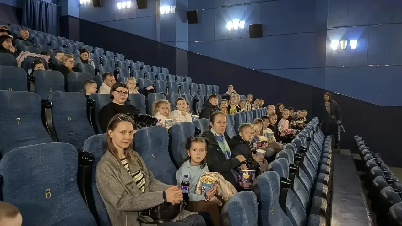 Семейный поход в кино❄️🎬