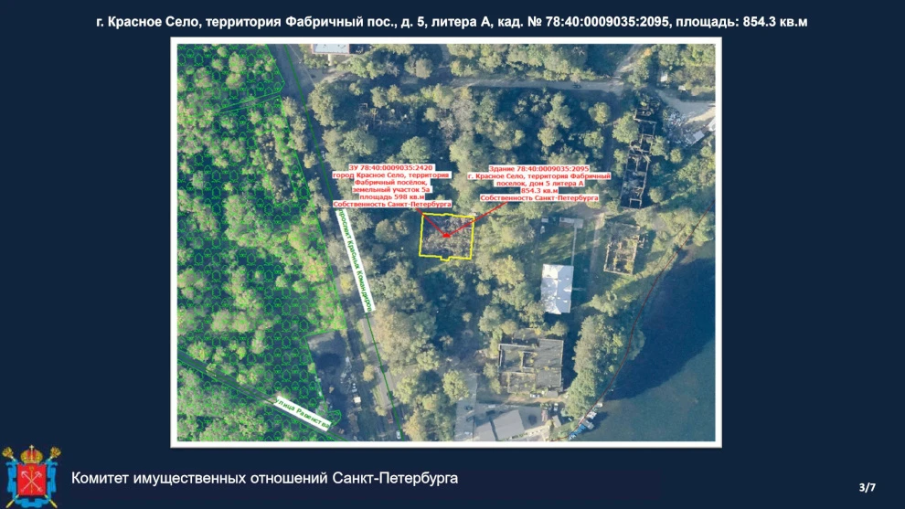 Смольный собирается отдать в частные руки пять исторических домов в пригородах