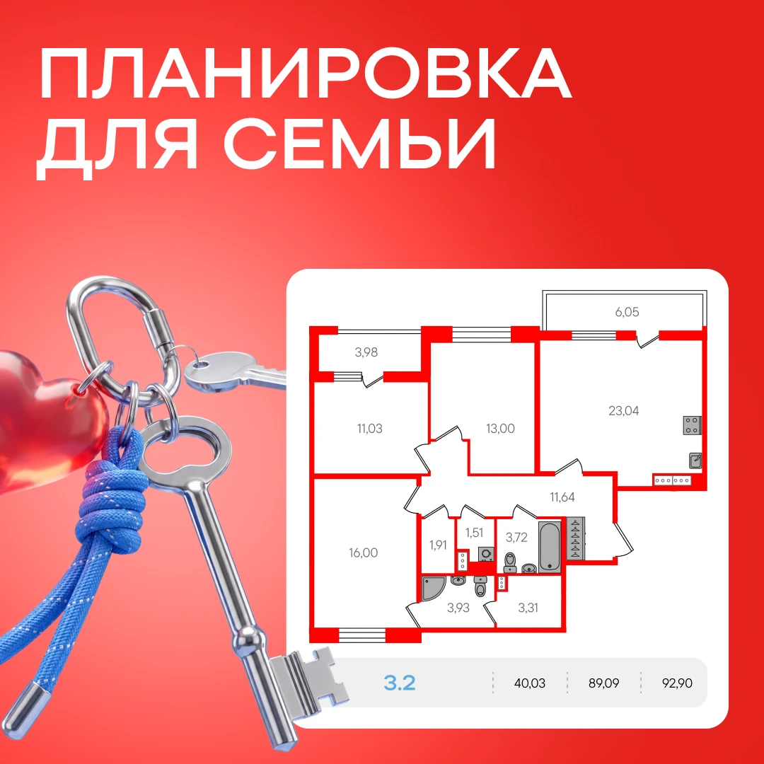 Квартира, где будет комфортно семье с детьми🧑‍🧑‍🧒‍🧒