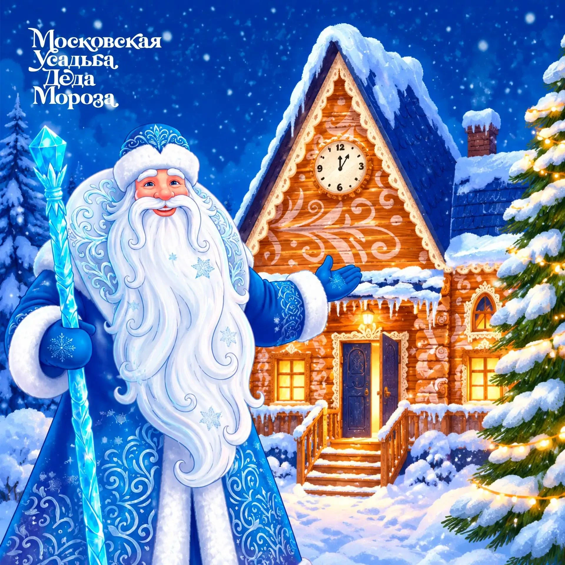 21 НОЯБРЯ 🎅🏻УСАДЬБА ДЕДА МОРОЗА в ДЕНЬ его РОЖДЕНИЯ🏘