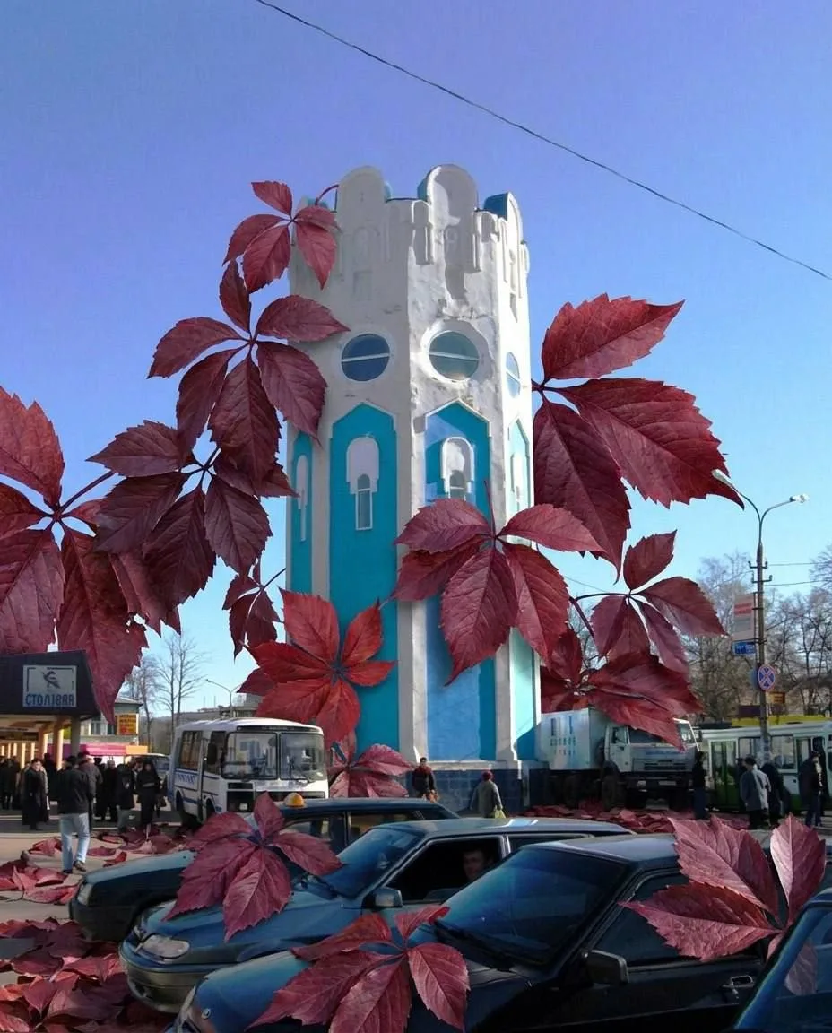 🍂 Нейросеть показала как видит осеннее Пушкино