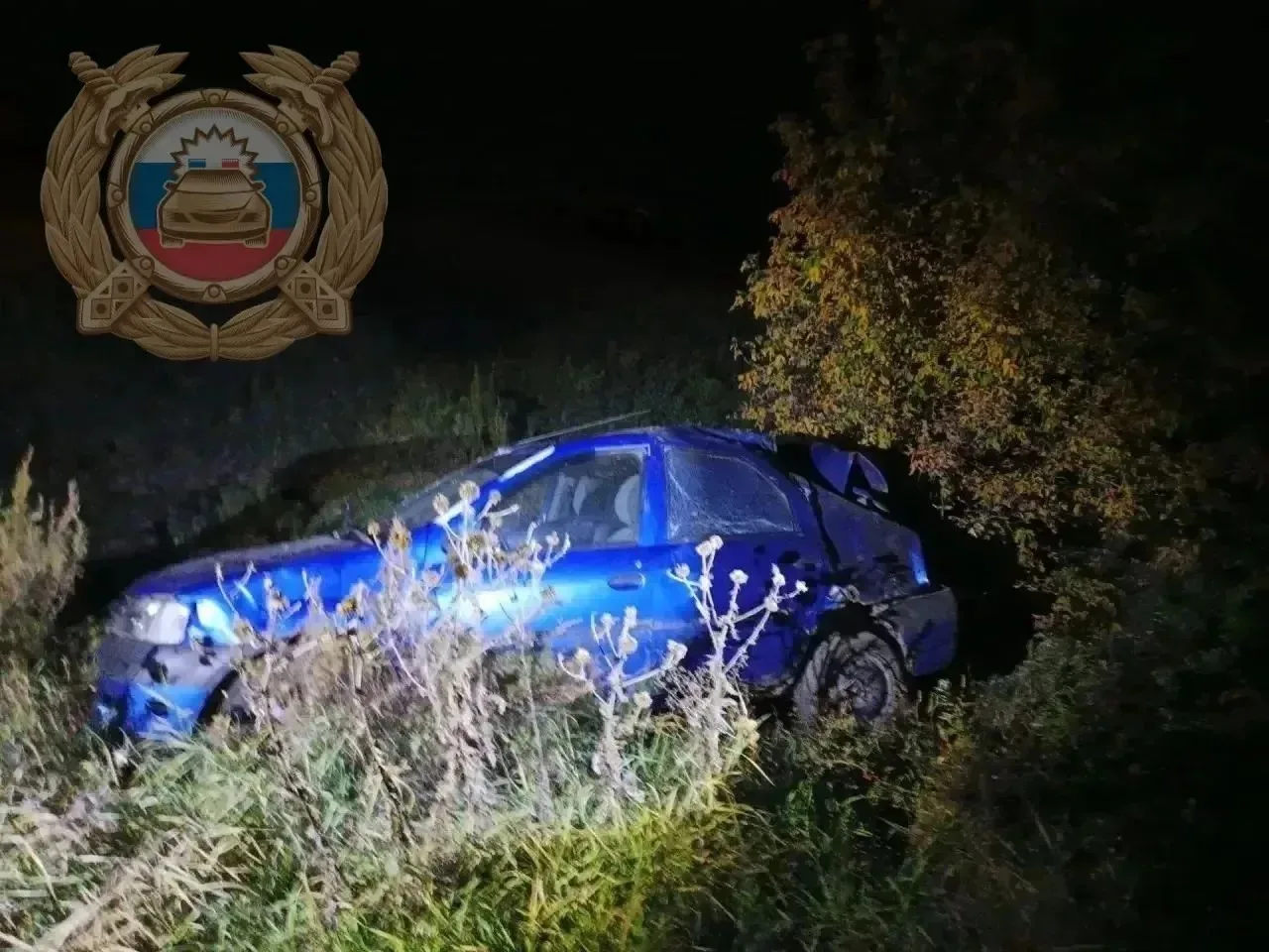 ⚡️В Пугачевском районе полицейские устанавливают обстоятельства ДТП с погибшим