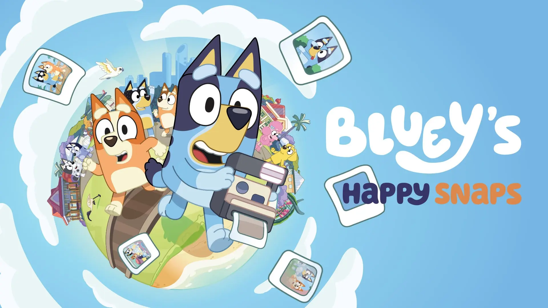 Bluey's Happy Snaps — детская игра о фотоохоте с папиной мгновенной камерой