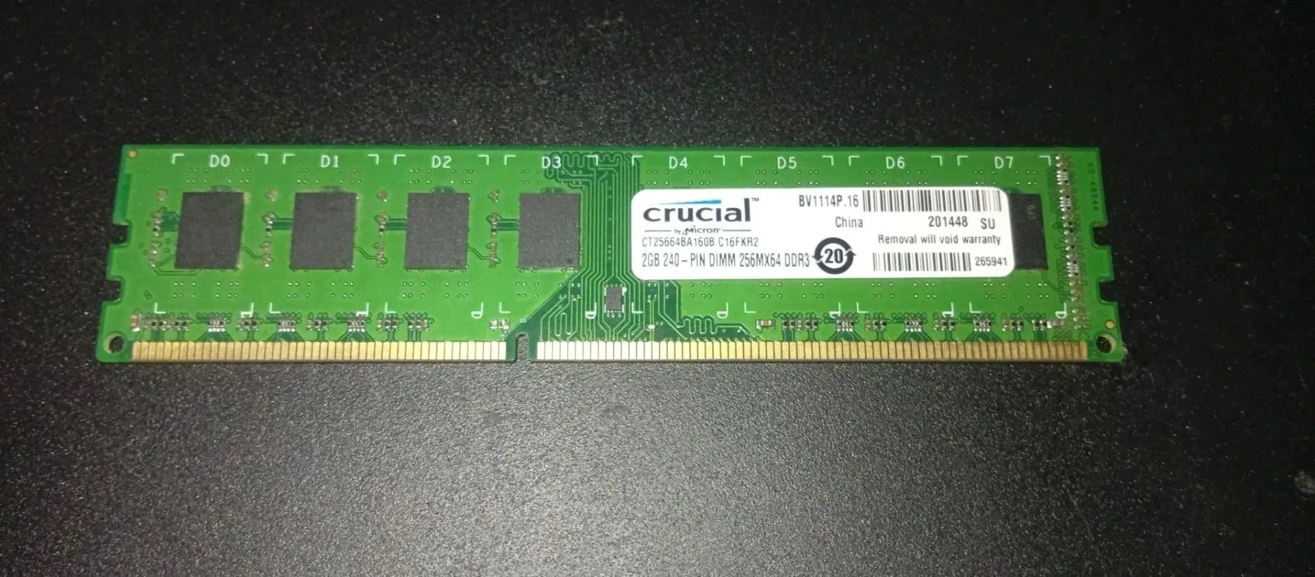 Продам Оперативная память Crucial