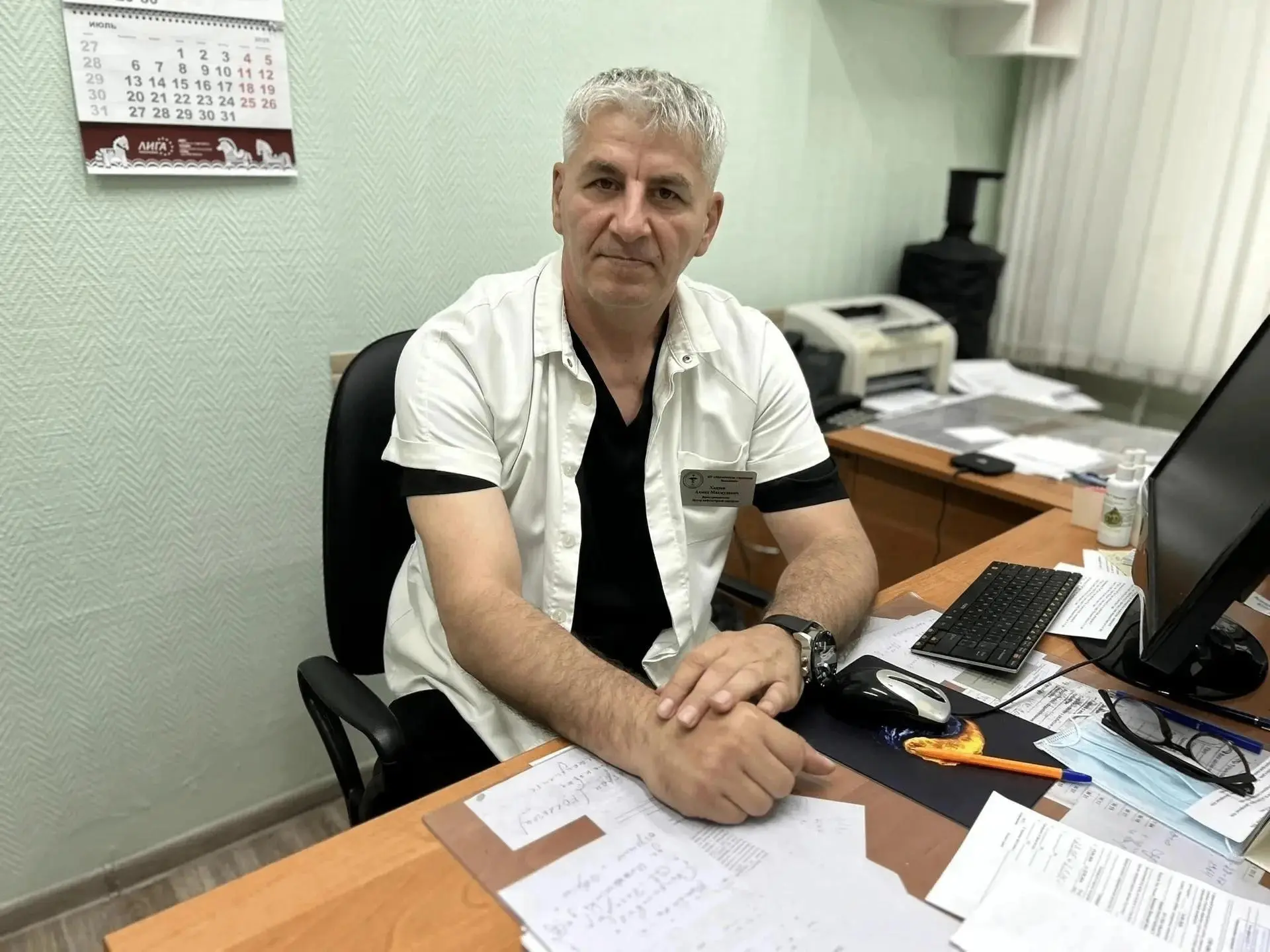 Врач-травматолог из Мегиона поделился своим опытом работы в больнице № 4 Макеевки