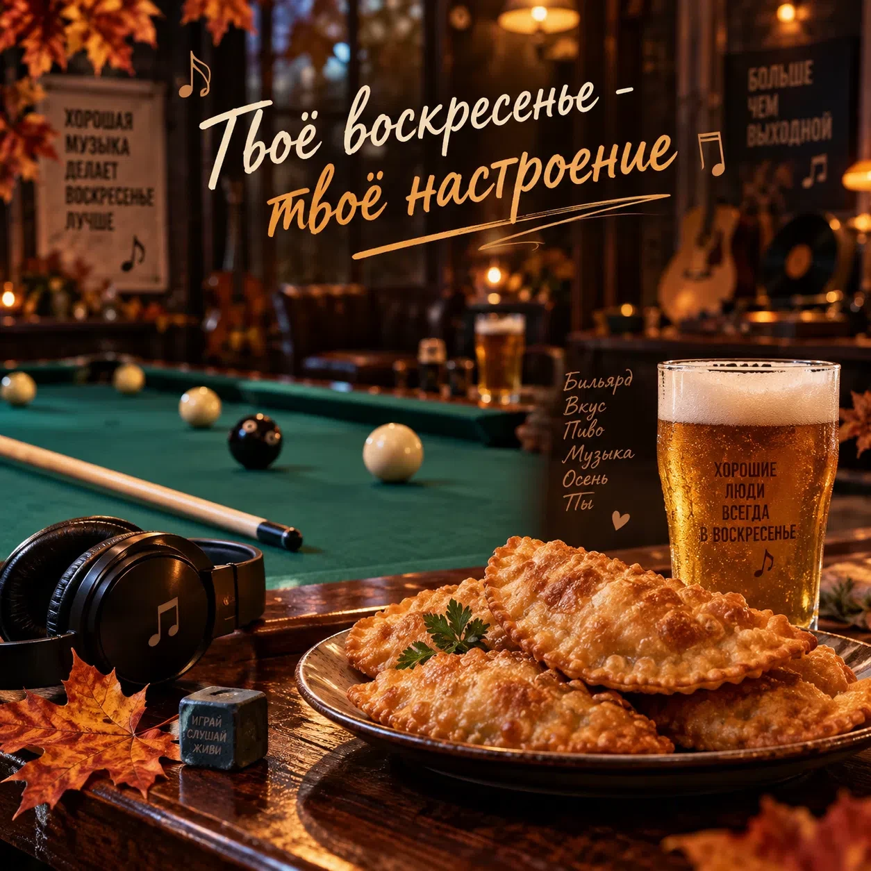 Воскресенье — это не конец недели. Это твой личный манифест. 👑