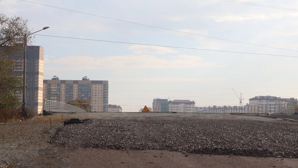🌉До финиша — 5%: что осталось сделать на мосту через Раковку в Уссурийске