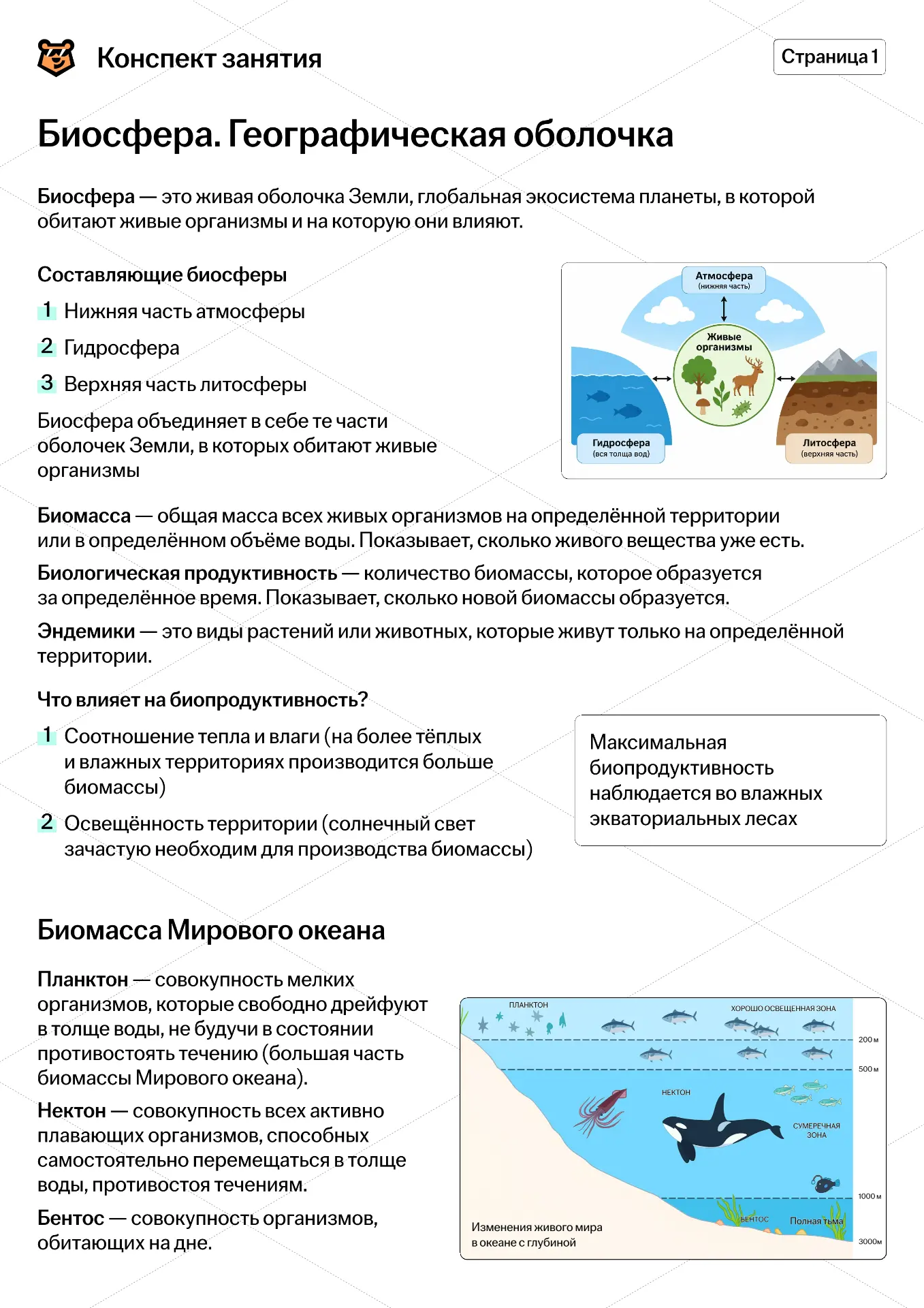 🌍 Атмосфера и географическая оболочка — темы, которые важно знать для ОГЭ по географии!