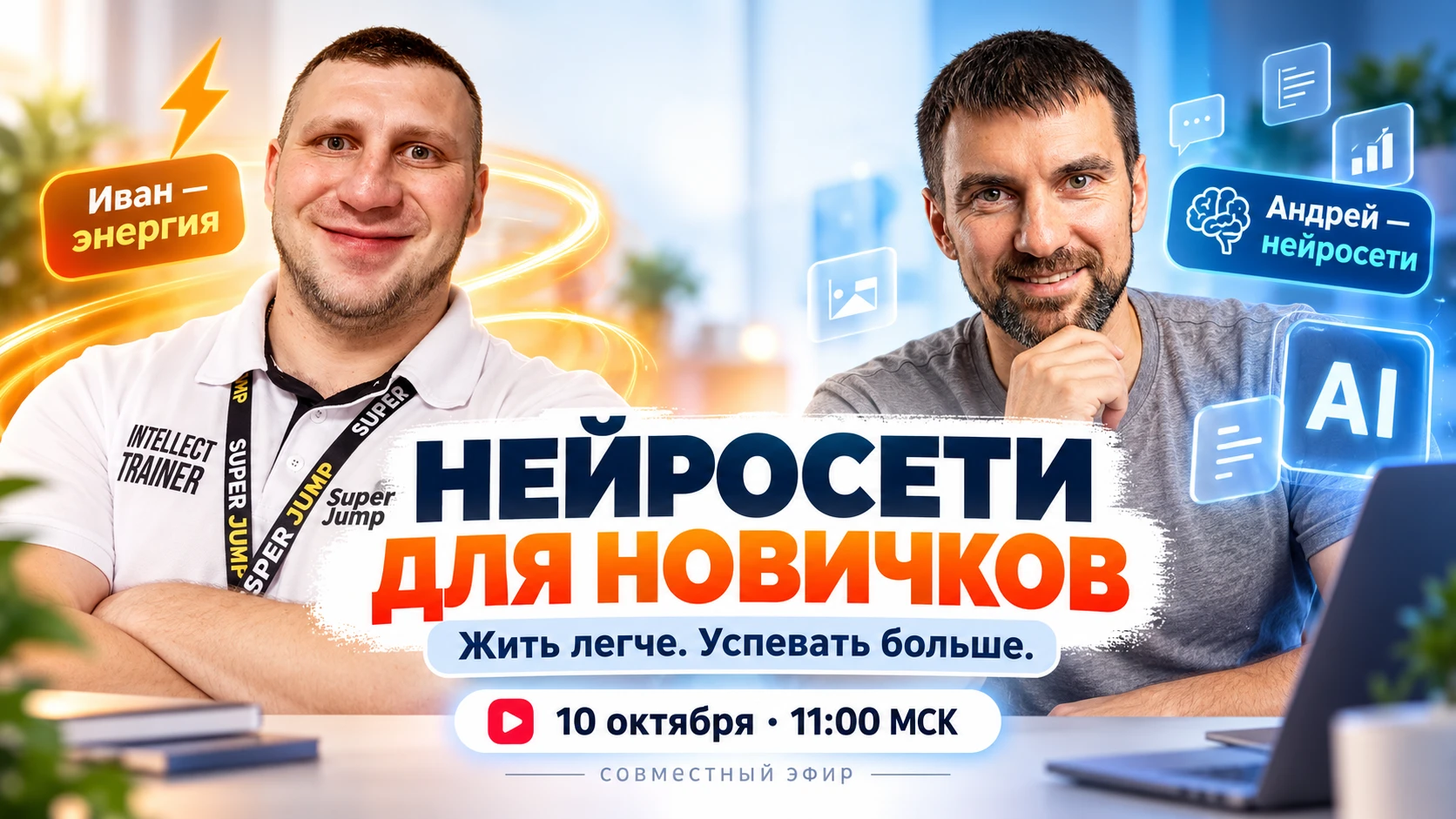 МЫ НАЧИНАЕМ ЧЕРЕЗ 5 МИНУТ: