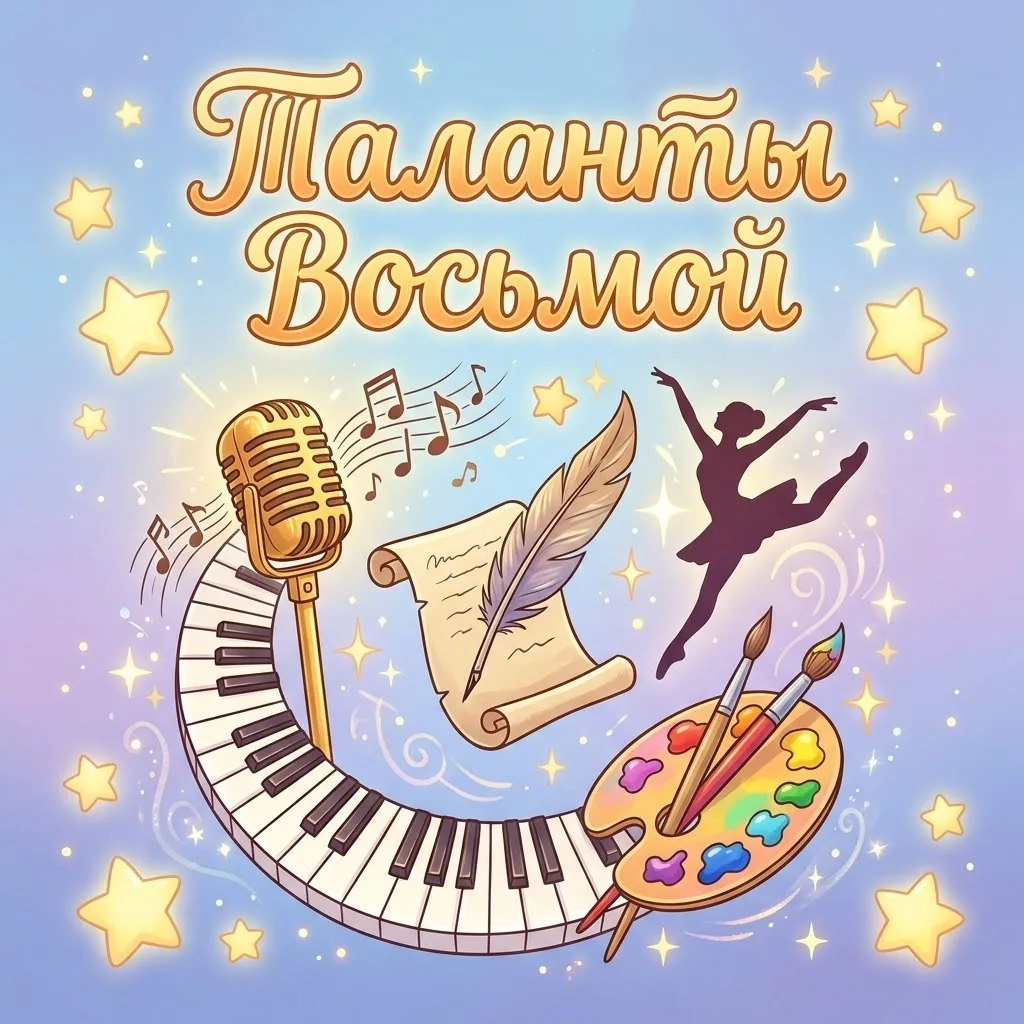 🌟 Даём старт конкурса «Таланты Восьмой»!🌟