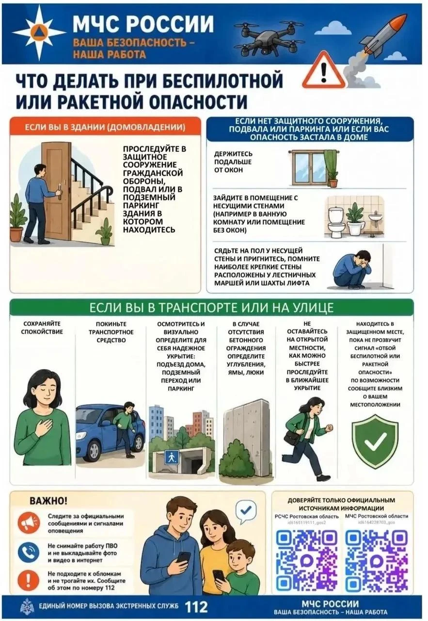 МЧС ПРЕДУПРЕЖДАЕТ: