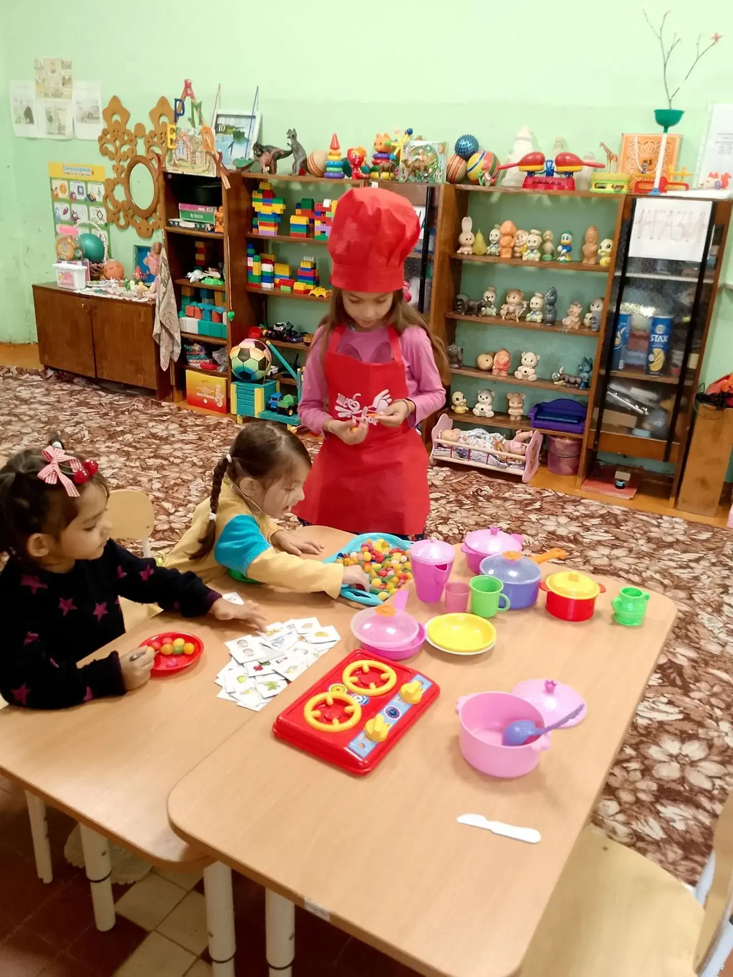 В преддверии Международного дня повара в нашей дошкольной группе состоялась сюжетно-рол...
