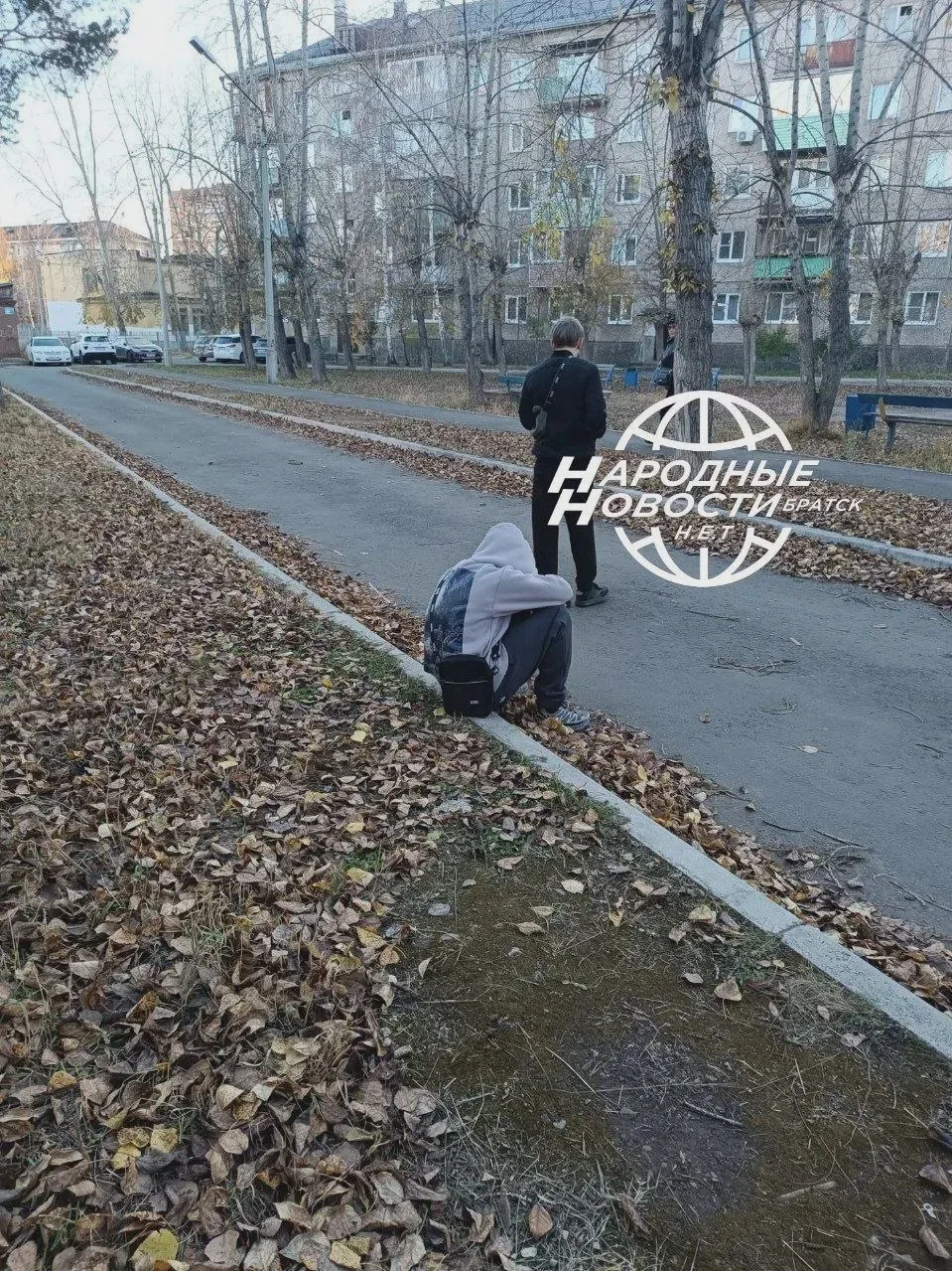 Подросток шёл в сторону школы №26