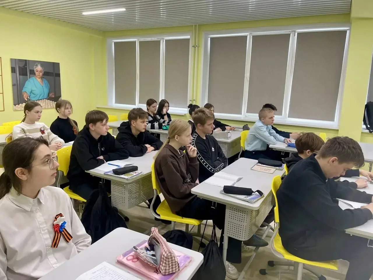 🏫 🐥 Сегодня в Лев-Толстовской школе прошло лекционное занятие для учащихся агротехнол...