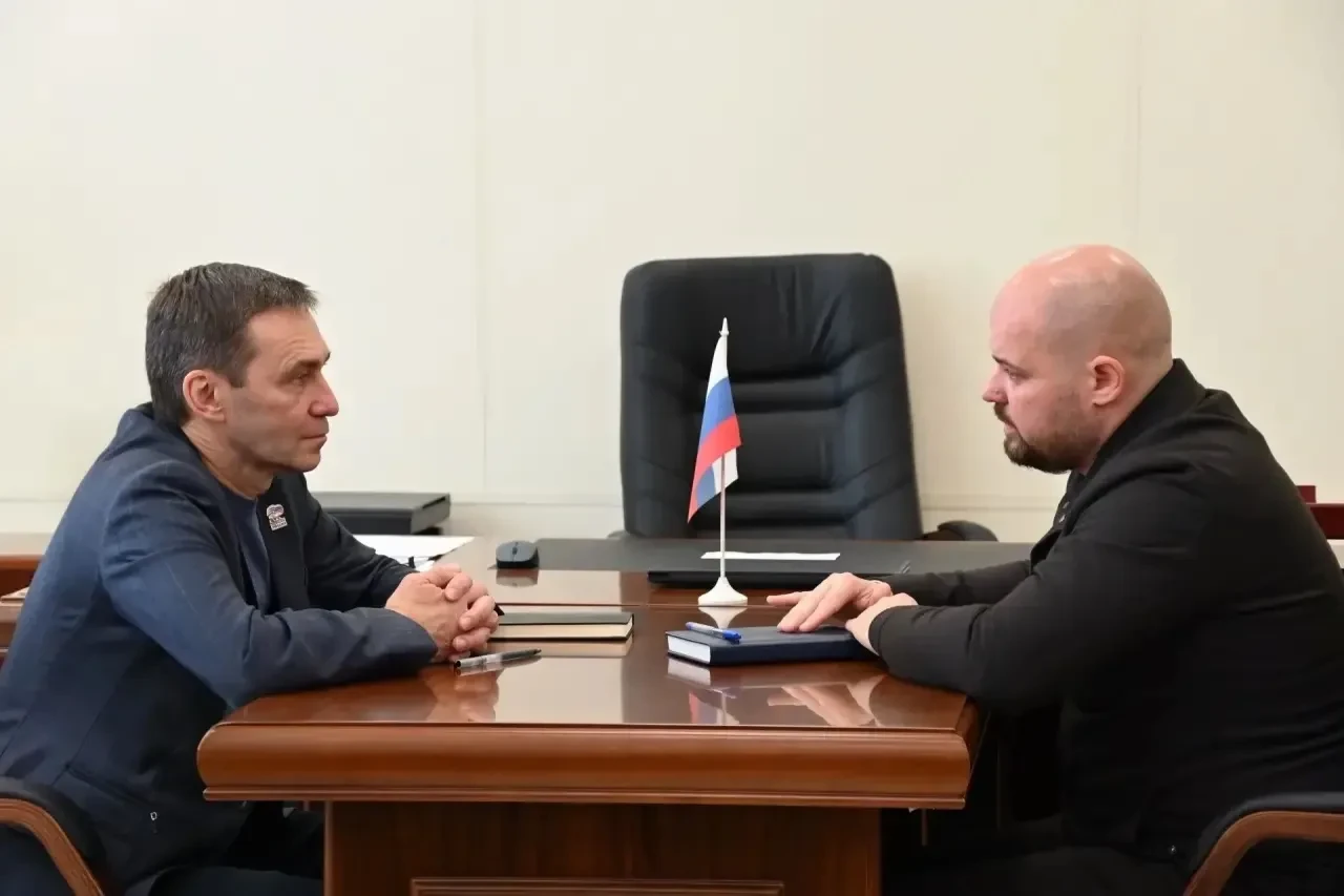 Депутат Госдумы Алексей Тихомиров посетил МелГУ