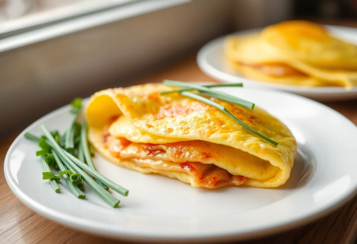 🍳 Омлет, который не опадает: 3 простых правила