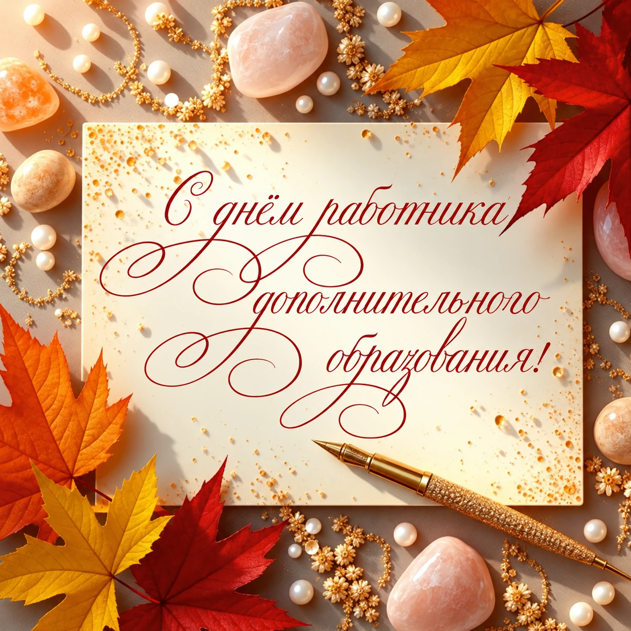 С Днём работника дополнительного образования! 🎨🎓