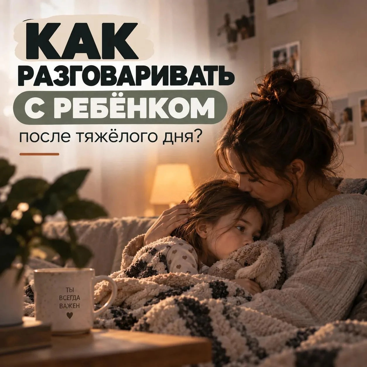 😮‍💨 Иногда ребёнок приходит домой после тяжёлого дня и отвечает на всё одно: «Нормаль...