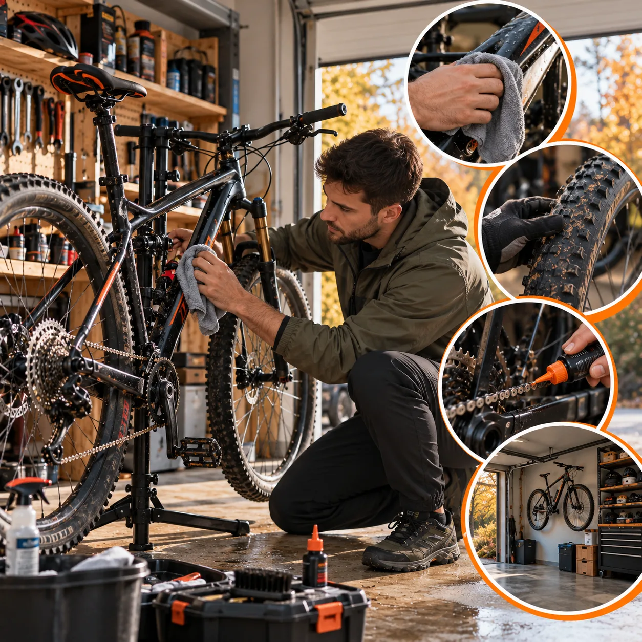 🚲 ГОТОВИМ ВЕЛОСИПЕД К ЗИМЕ!