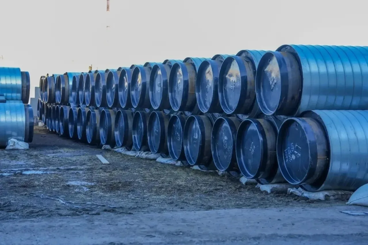 Продолжается реконструкция трубопровода Усинского водовода 💧
