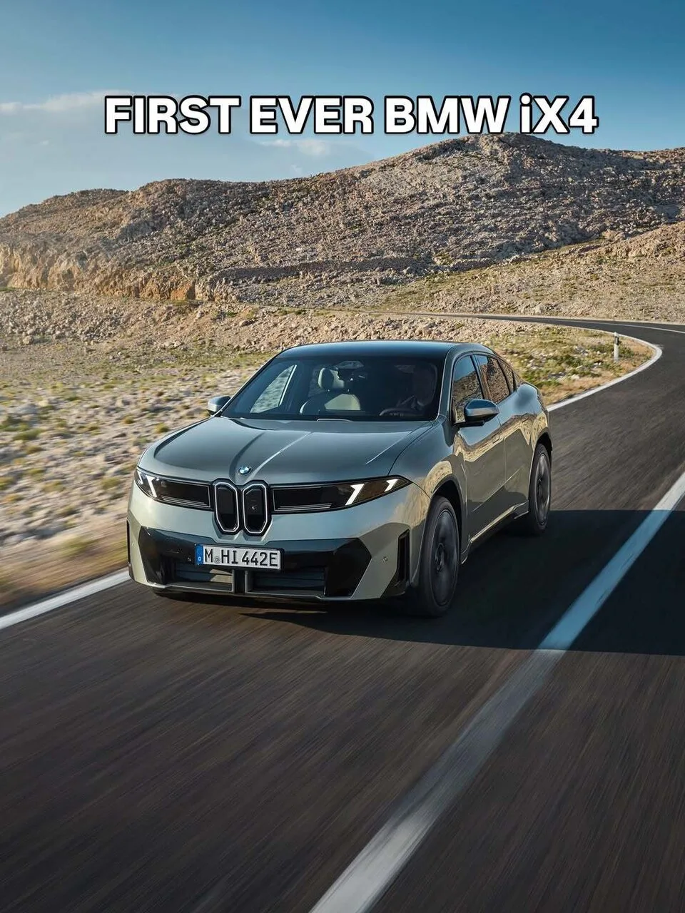 BMW iX4 50 xDrive — внедорожник-купе Neue Klasse, который поступит в США в марте 2027 г...