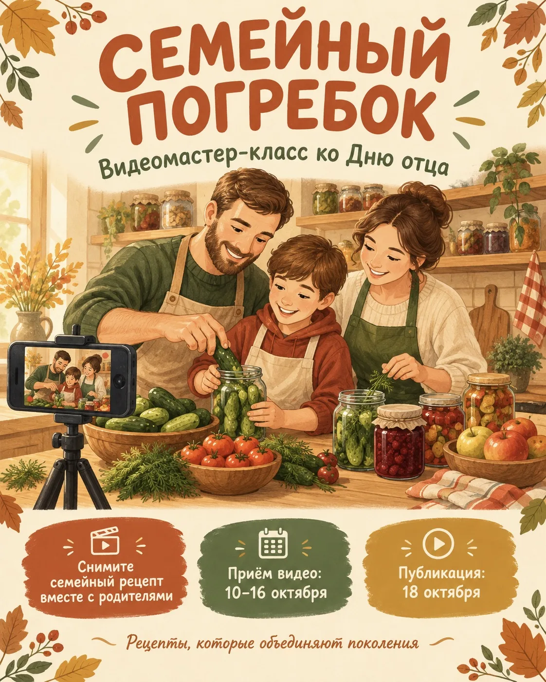 🥒 СЕМЕЙНЫЙ ПОГРЕБОК 🍅