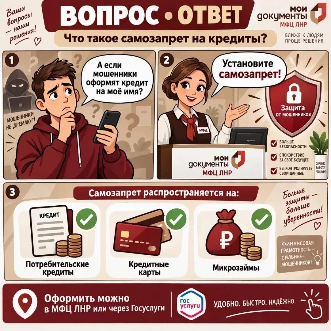 Что такое самозапрет на кредиты? 🤔