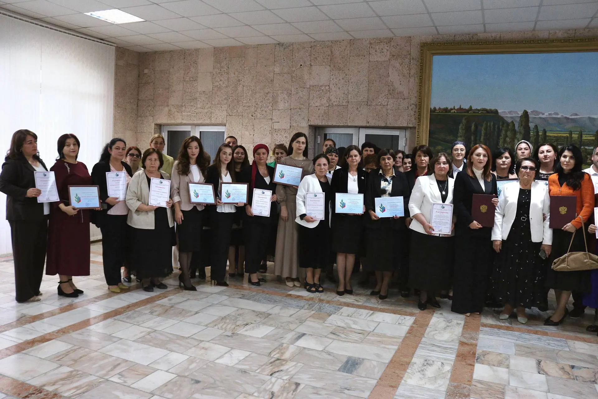 Ко Дню учителя и в Год дошкольного образования Профсоюзом работников образования Терско...